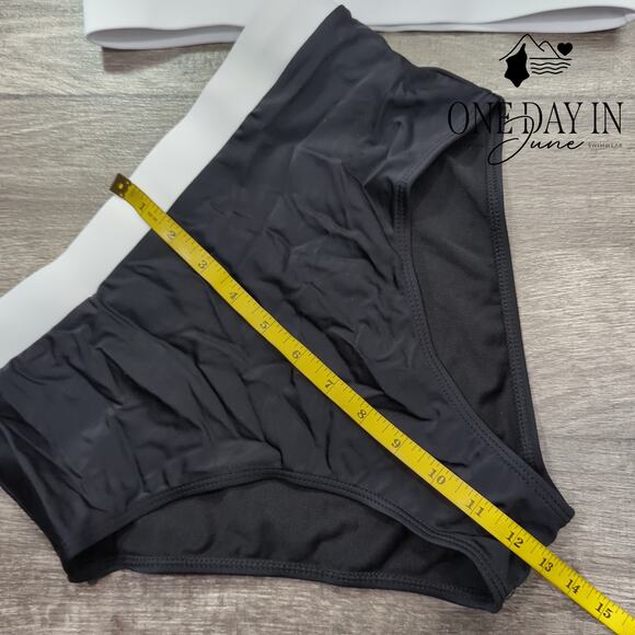 Adisputent Crop Bikini Swimsuit Size M - Picture 6 of 7